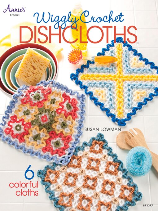 Cover image for Wiggly Crochet Dishcloths
